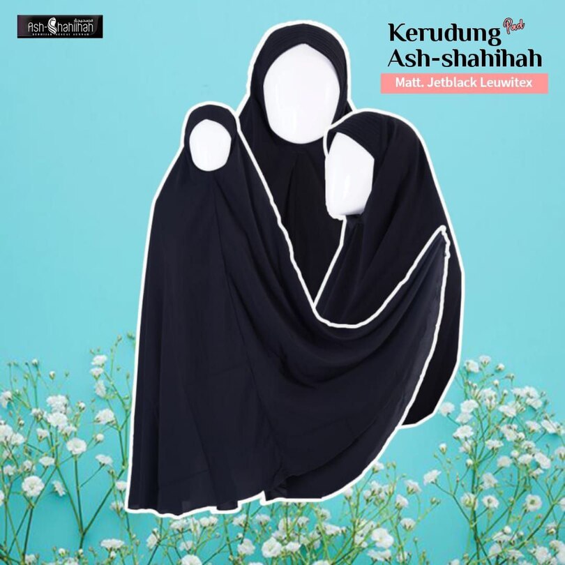 ASH-SHAHIHAH KERUDUNG BIASA TALI DEWASA - Gambar 3