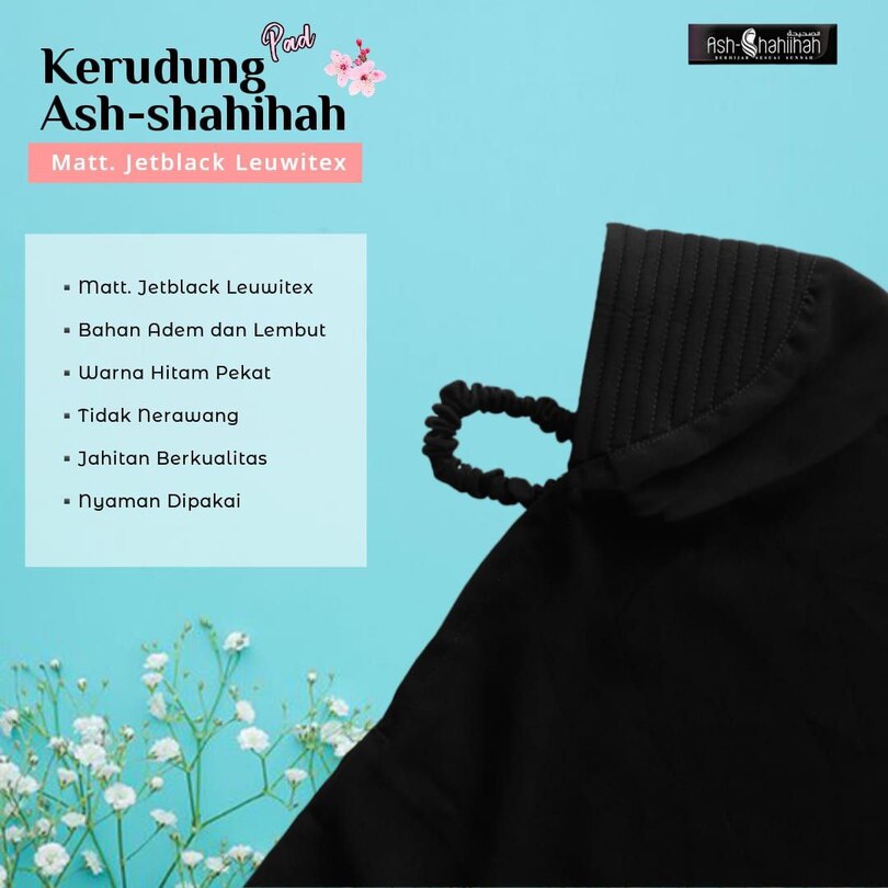 ASH-SHAHIHAH KERUDUNG BIASA TALI DEWASA - Gambar 2