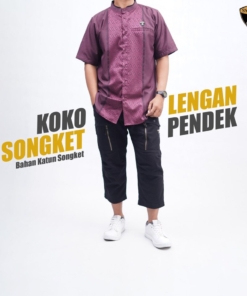 SYIRKUH KOKO SONGKET PENDEK