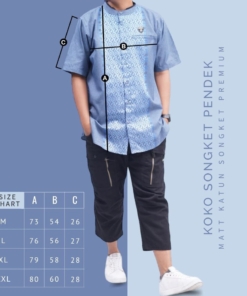 Alternative view of SYIRKUH KOKO SONGKET PENDEK