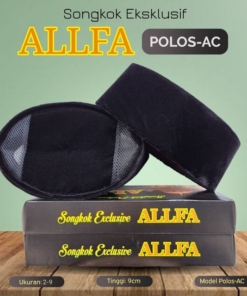 PECI SONGKOK ALFA POLOS AC