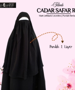 Alternative view of ASH SHAHIHAH JILBAB CADAR SAFAR RIT