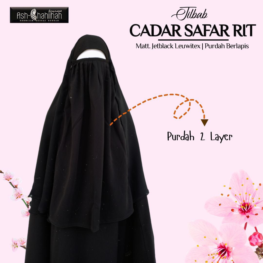 ASH SHAHIHAH JILBAB CADAR SAFAR RIT - Gambar 2
