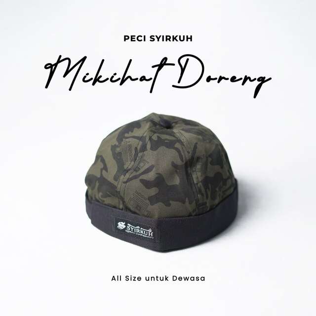 SYIRKUH PECI TOPI MIKIHAT ALL SIZE - Gambar 5