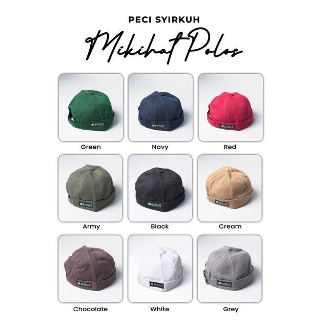 SYIRKUH PECI TOPI MIKIHAT ALL SIZE - Gambar 2