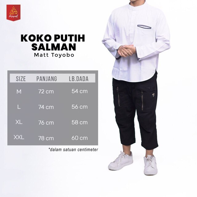 ASYRAF KOKO SALMAN EKSLUSIF MATT TOYOBO - Gambar 2