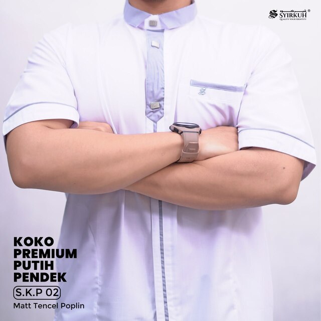 SYIRKUH KOKO SKP.02 PREMIUM PENDEK - Gambar 2