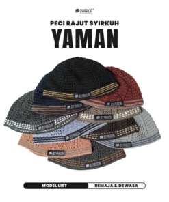 SYIRKUH PECI RAJUT YAMAN MOTIF