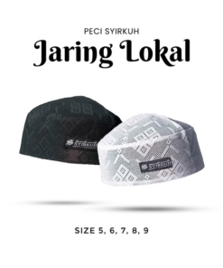 SYIRKUH PECI JARING LOKAL PUTIH-HITAM