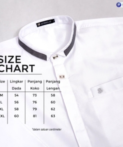 Alternative view of SYIRKUH KOKO PREMIUM MANSET PUTIH DEWASA 01