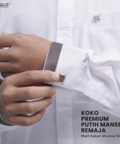 Alternative view of SYIRKUH KOKO PREMIUM MANSET PUTIH REMAJA 01