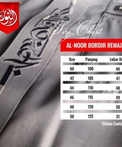 Alternative view of ALNOOR JUBAH PUTIH REMAJA BORDIR PREMIUM