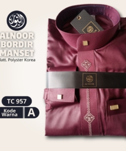Alternative view of ALNOOR JUBAH BORDIR MANSET DEWASA TC957