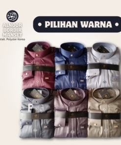 ALNOOR JUBAH BORDIR MANSET DEWASA TC957