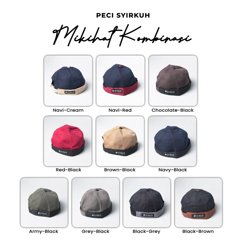 SYIRKUH PECI TOPI MIKIHAT ALL SIZE - Gambar 4