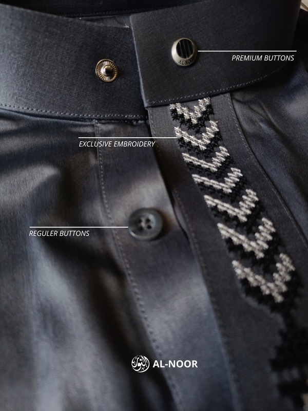 ALNOOR BORDIR POLYSTER TC941-SIZE DEWASA - Gambar 3