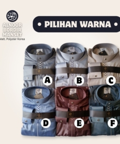 Alternative view of ALNOOR BORDIR POLYSTER TC941-SIZE DEWASA