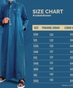 Alternative view of ALNOOR JUBAH BORDIR MANSET DEWASA PUTIH