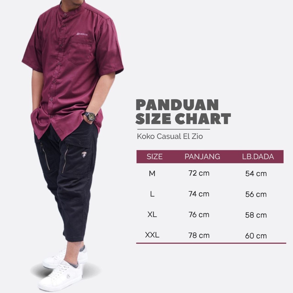 SYIRKUH KOKO CASUAL EL ZIO - Gambar 6