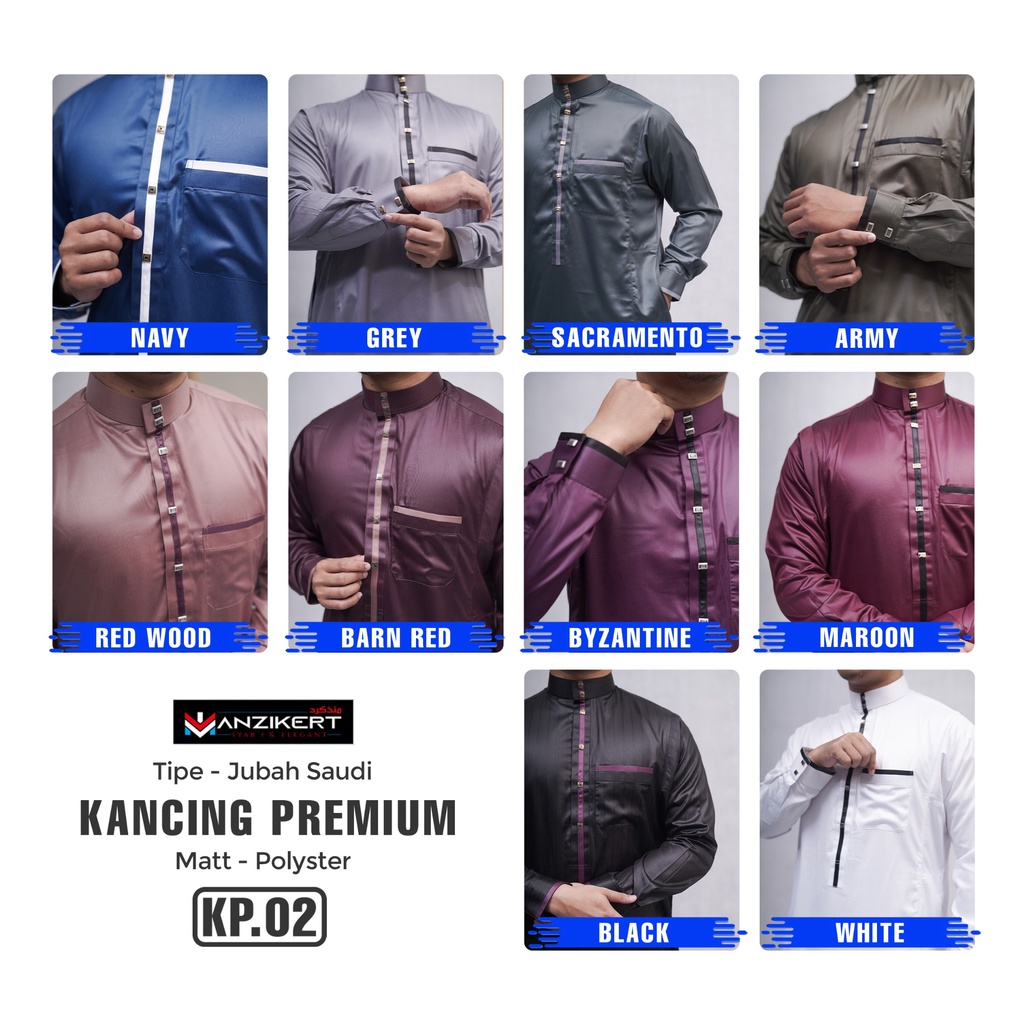 MANZIKERT JUBAH KP.02 DEWASA - Gambar 8