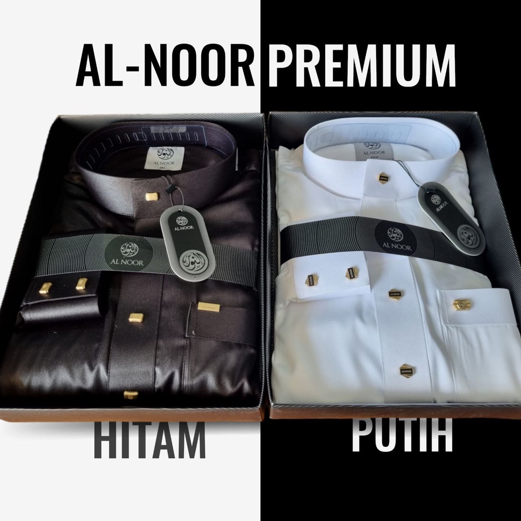 ALNOOR JUBAH POLOS PREMIUM MANSET DEWASA - Gambar 3
