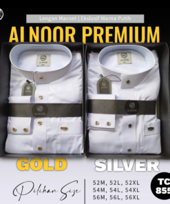 Alternative view of ALNOOR JUBAH POLOS PREMIUM MANSET DEWASA