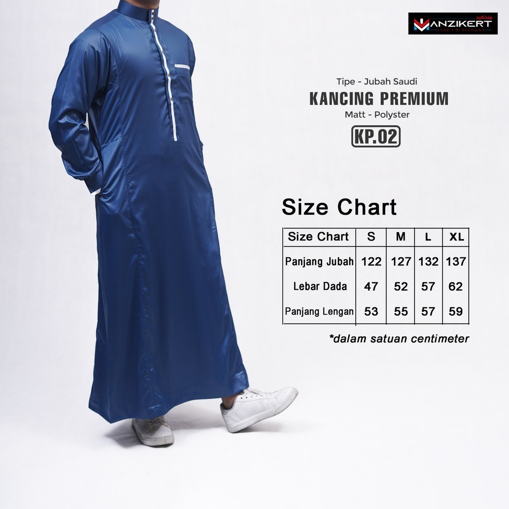 MANZIKERT JUBAH KP.02 DEWASA - Gambar 2
