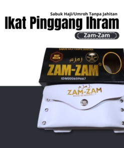 IKAT PINGGANG IHRAM HAJI DAN UMROH ZAM-ZAM