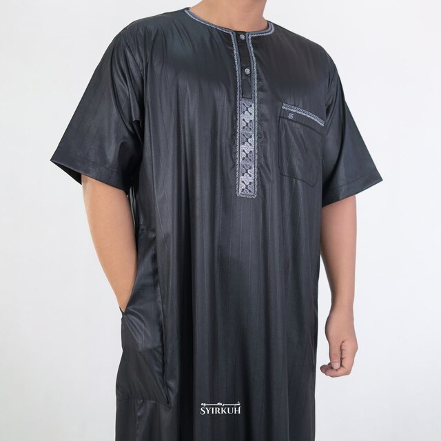 SYIRKUH JUBAH OBLONG LENGAN PENDEK SIZE DEWASA