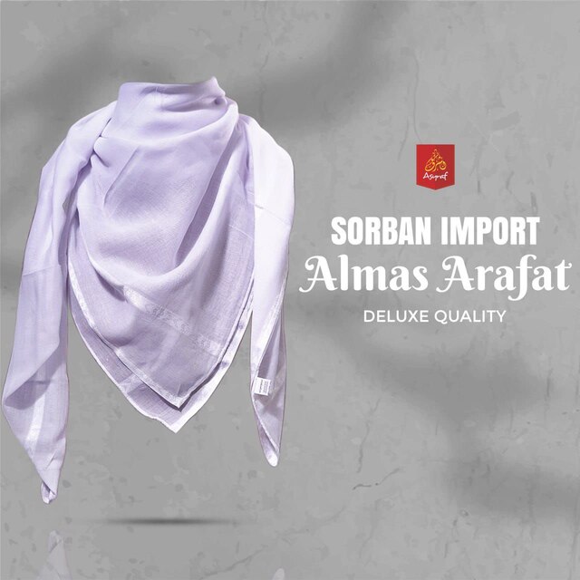 SORBAN IMPORT ALMAS ARAFAT - Gambar 2