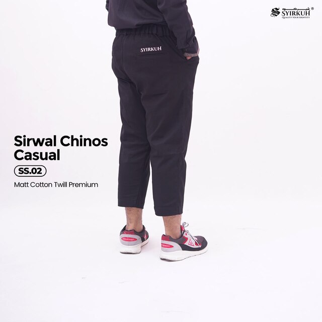 SYIRKUH CELANA SIRWAL CHINOS SS.02 - Gambar 6