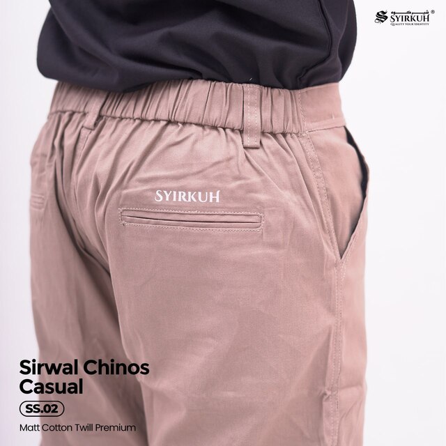 SYIRKUH CELANA SIRWAL CHINOS SS.02 - Gambar 4