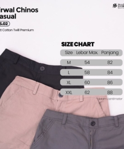 Alternative view of SYIRKUH CELANA SIRWAL CHINOS SS.02