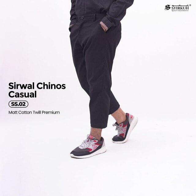 SYIRKUH CELANA SIRWAL CHINOS SS.02