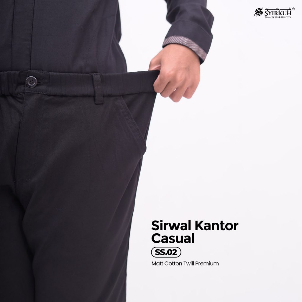SYIRKUH CELANA SIRWAL KANTOR CASUAL SS.02 - Gambar 2