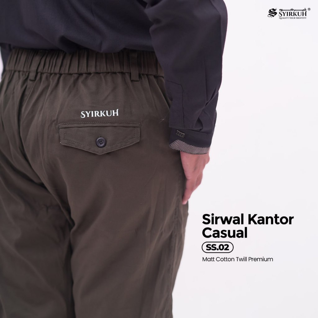 SYIRKUH CELANA SIRWAL KANTOR CASUAL SS.02 - Gambar 3